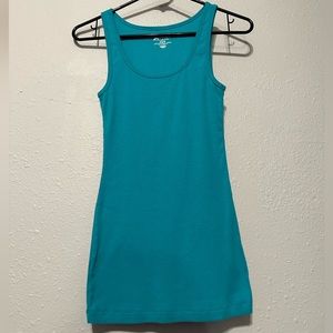 Old Navy Perfect Tank Top Teal Size Medium